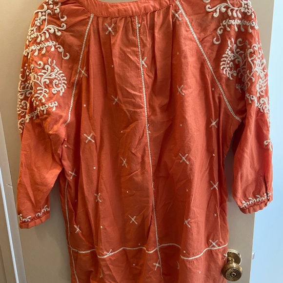 Embroidered Chico’s Cotton tunic - Picture 2 of 4
